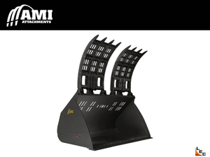 AMI Garbage Grapple Bucket for Backhoe Loaders