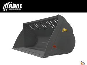 AMI Light Material Bucket / Snow Bucket for Backhoe Loaders