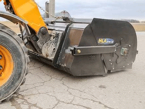 HLA Hydraulic pick up broom