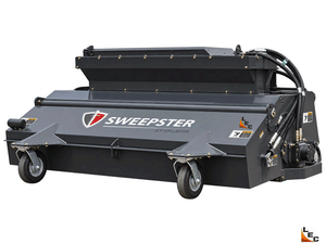 Paladin / Sweepster VCS Utility Tractor and  Loader Collector Sweeper with Waterless Dust Abatement