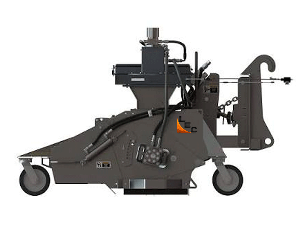 Paladin / Sweepster VCS Utility Tractor and  Loader Collector Sweeper with Waterless Dust Abatement