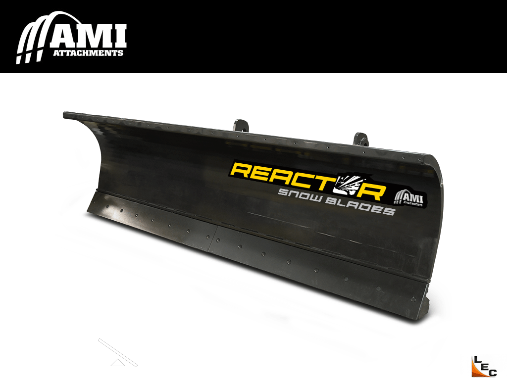AMI Reactor Angle Blade – Heavy-Duty Snow Plow Attachment