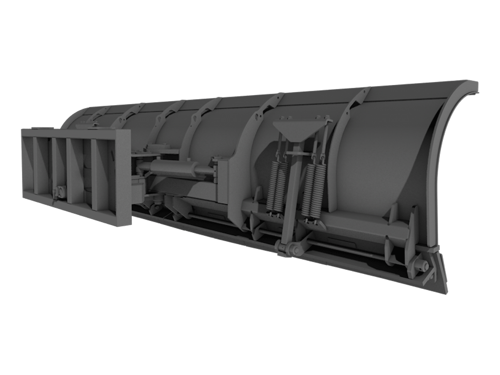 AMI Reactor Angle Blade – Heavy-Duty Snow Plow Attachment
