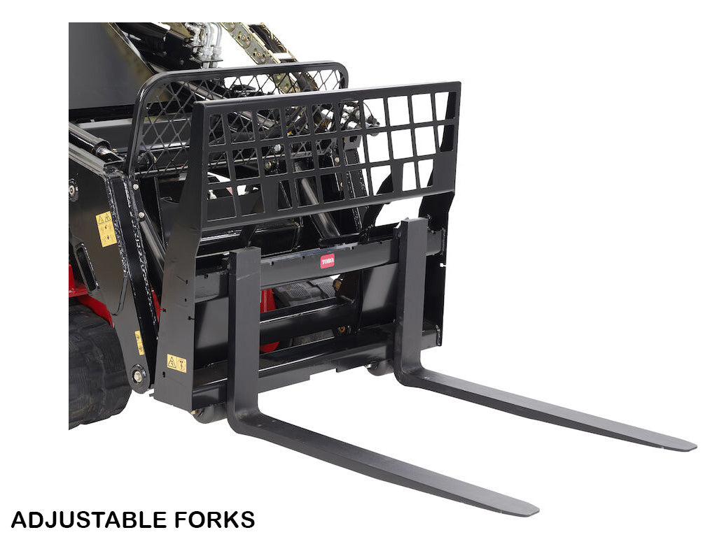 TORO DINGO TXL2000 ADJUSTABLE PALLET FORKS