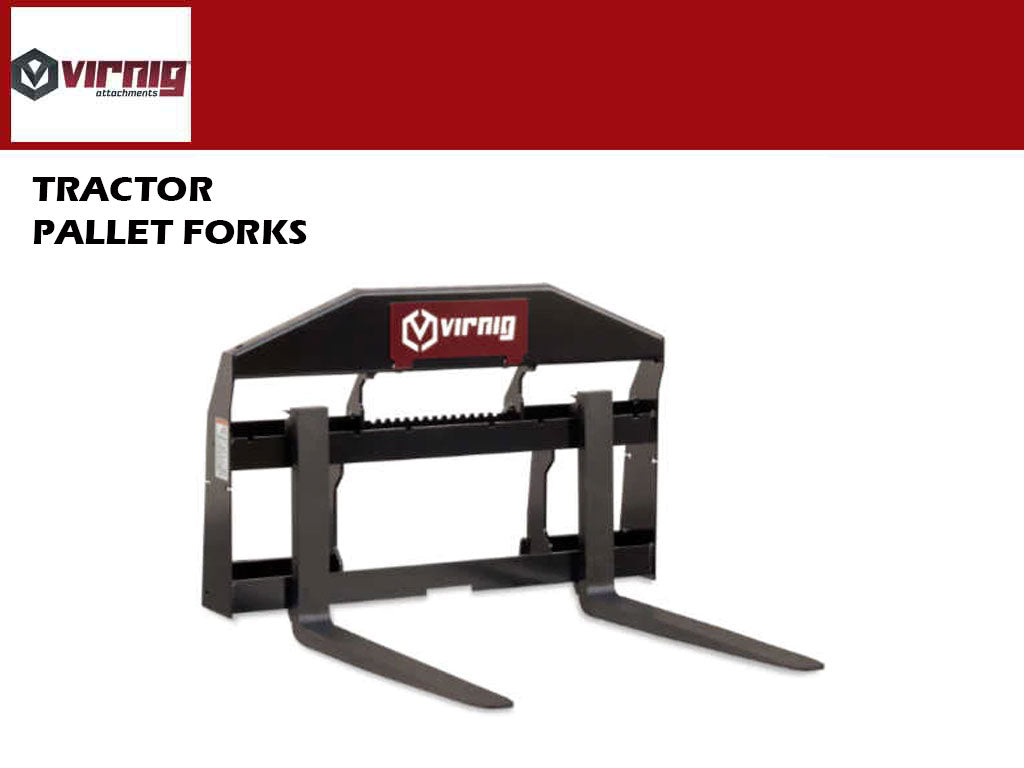 Horquilla transpaleta VIRNIG V30 CT para tractores compactos