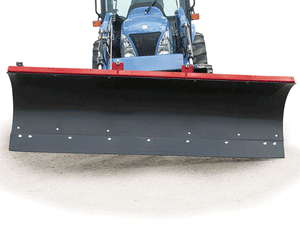 Hiniker Snow-plow Blade for compact tractors with skid steer mount