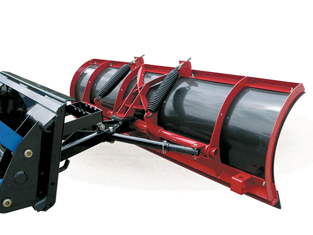 Hiniker Snow-plow Blade for compact tractors with skid steer mount