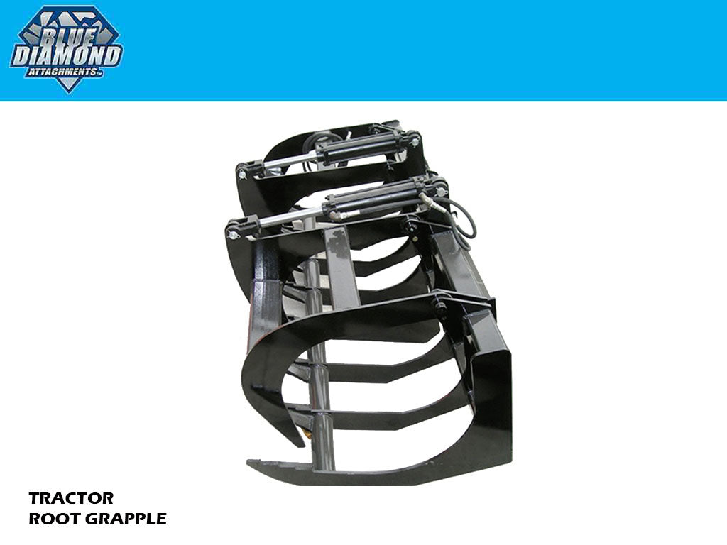 BLUE DIAMOND root grapples for tractor