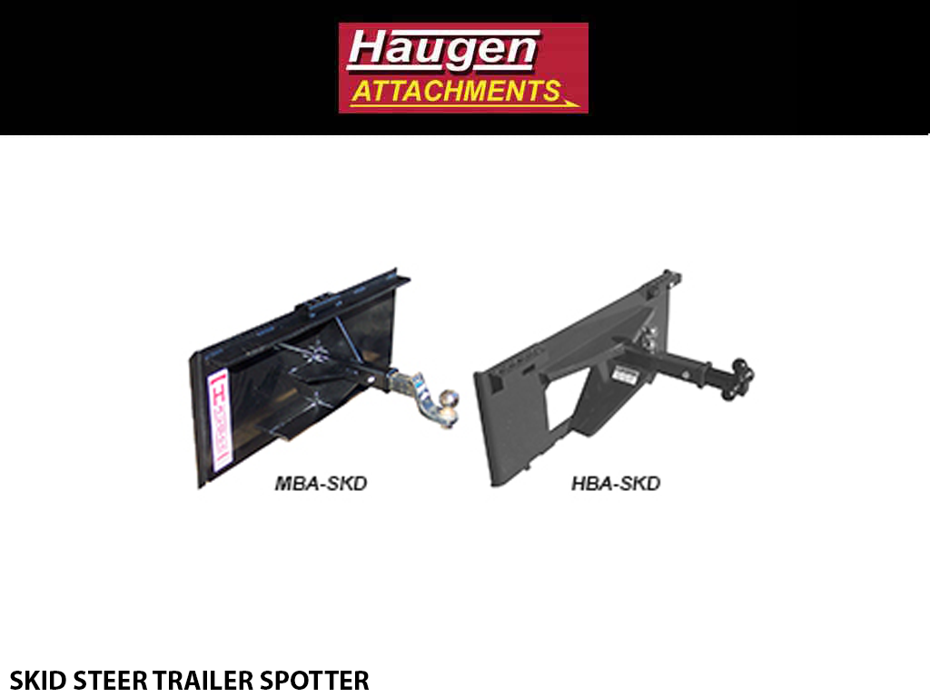 HAUGEN TRAILER SPOTTERS FOR SKID STEERS