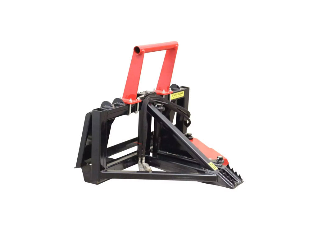 MESSER tree puller for skid steer