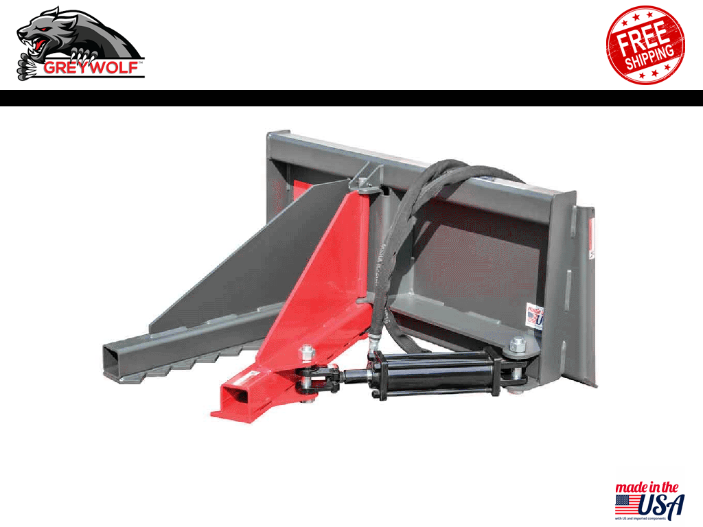 Extractor de árboles GREYWOLF para minicargadora