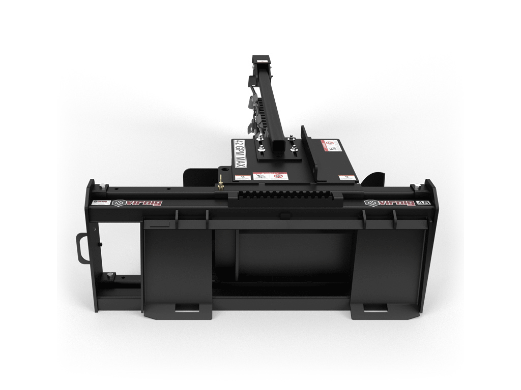 VIRNIG V60 trencher for skid steer
