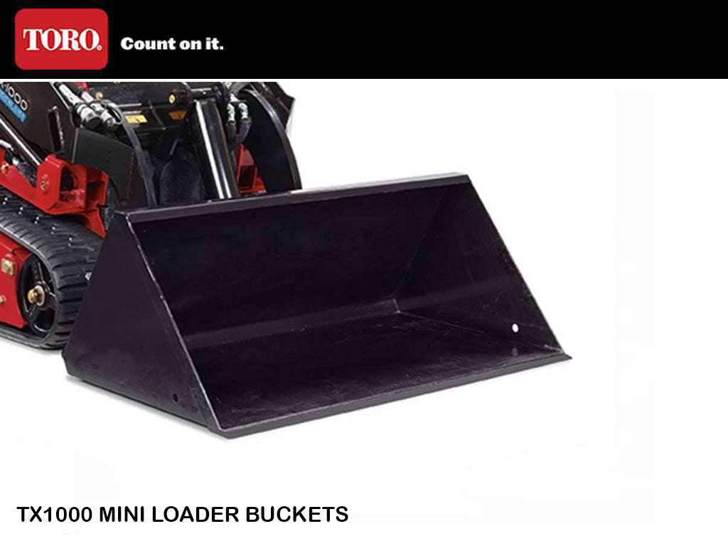 Cucharones TORO DINGO TX1000 para minicargador