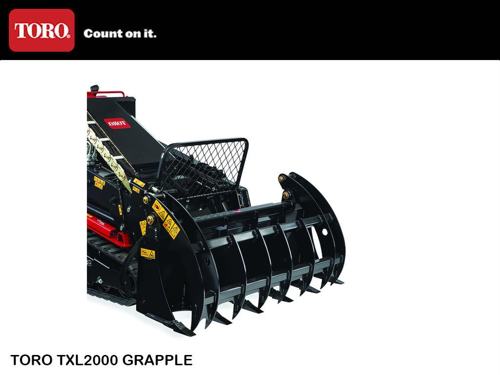 TORO DINGO TXL2000 GRAPPLE ATTACHMENT
