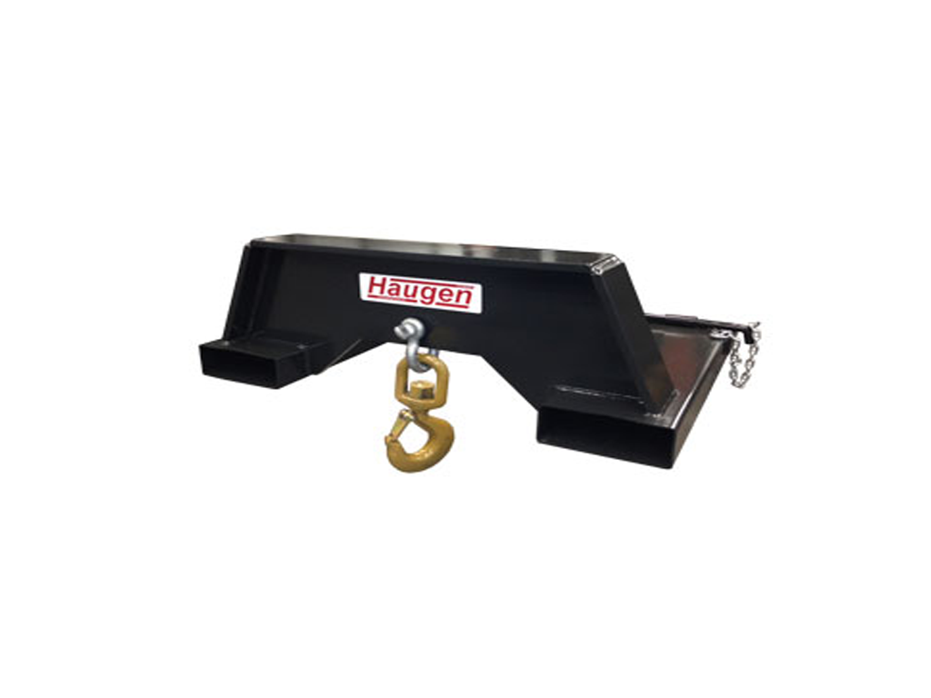 HAUGEN MOUNTED SWIVEL HOOKS FOR FORLIFTS/TELEHANDLERS