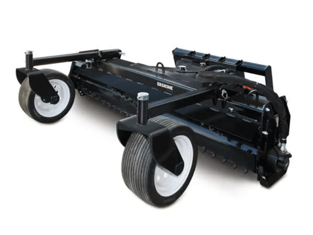 Erskine Floating soil conditioner for skid steer loader