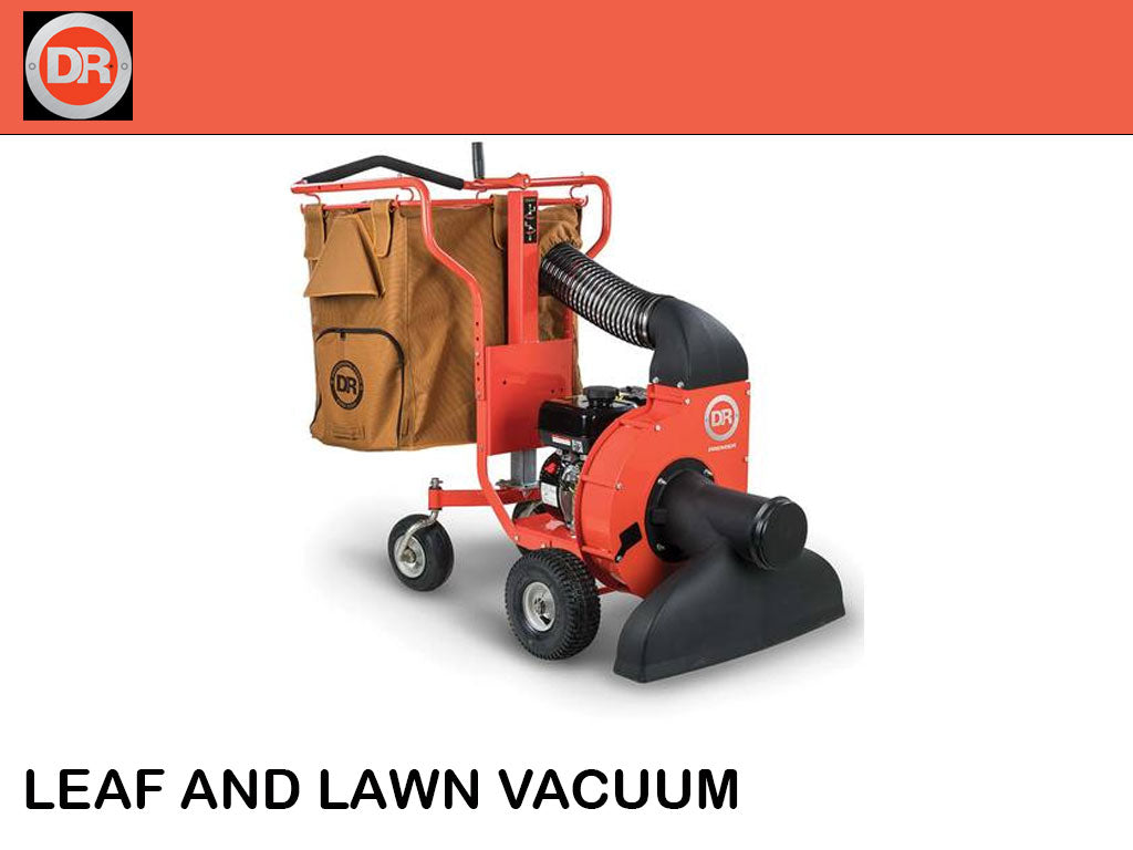 USED DR LEAF AND LAWN VACUUM