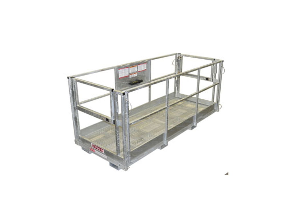HAUGEN GALVANIZED WORK PLATFORMS FOR TELEHANDLERS/FORKLIFTS