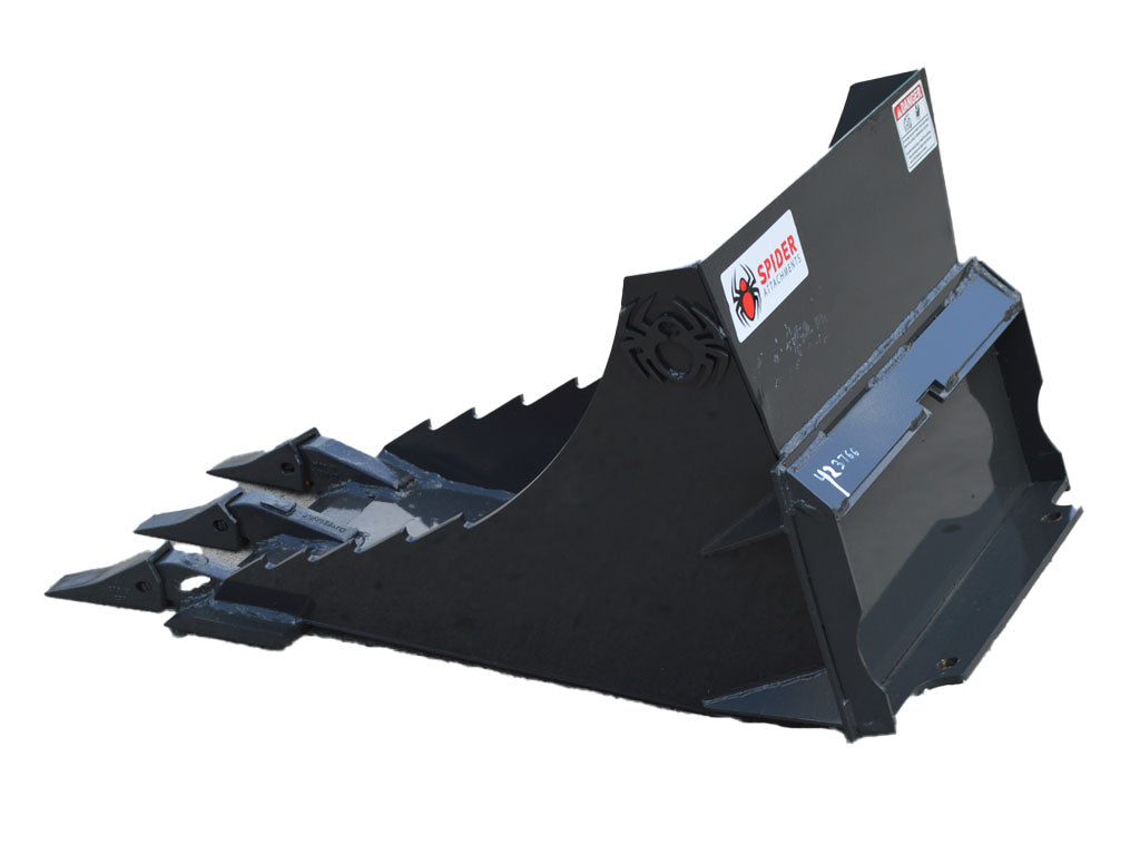 SPIDER ATTACHMENTS Stump bucket for mini loader
