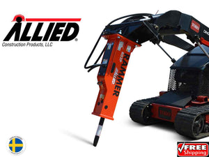 ALLIED RAMMER Performance Series hydraulic hammers for Mini Loaders