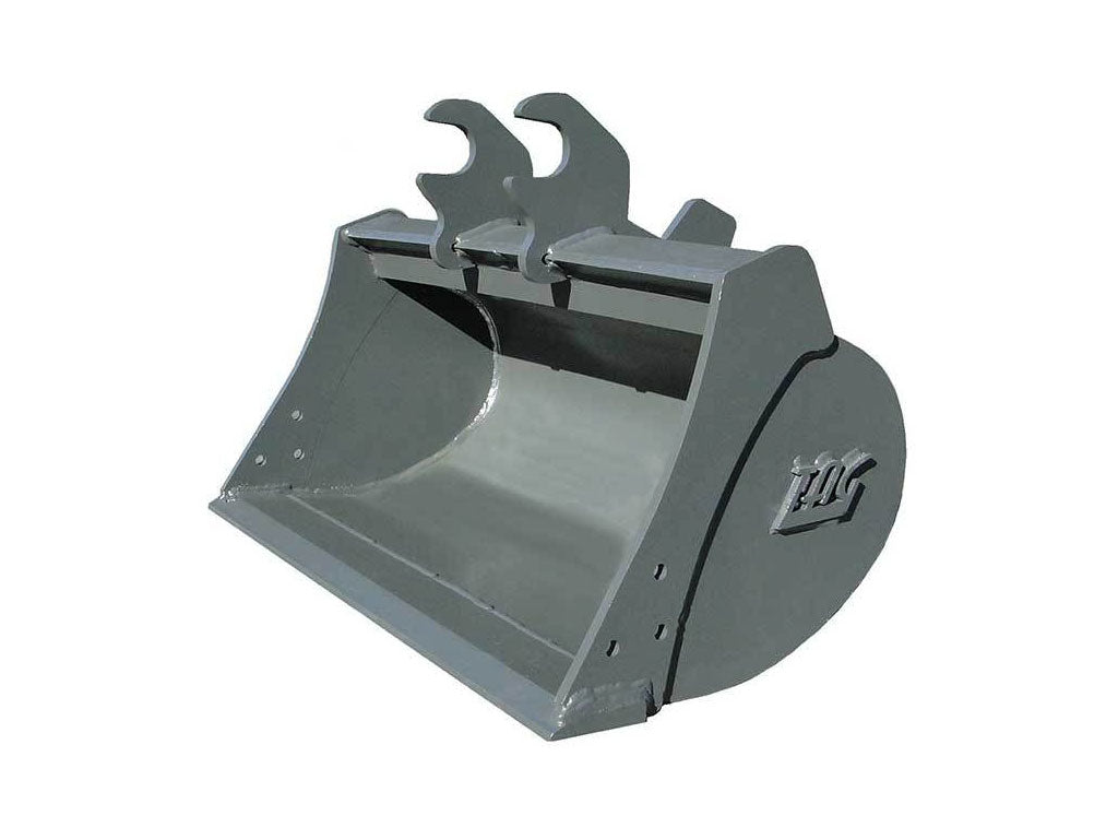 TAG wedge lock ditch buckets for John Deere and Hitachi excavators 2500 Lbs. to 14000 Lbs.