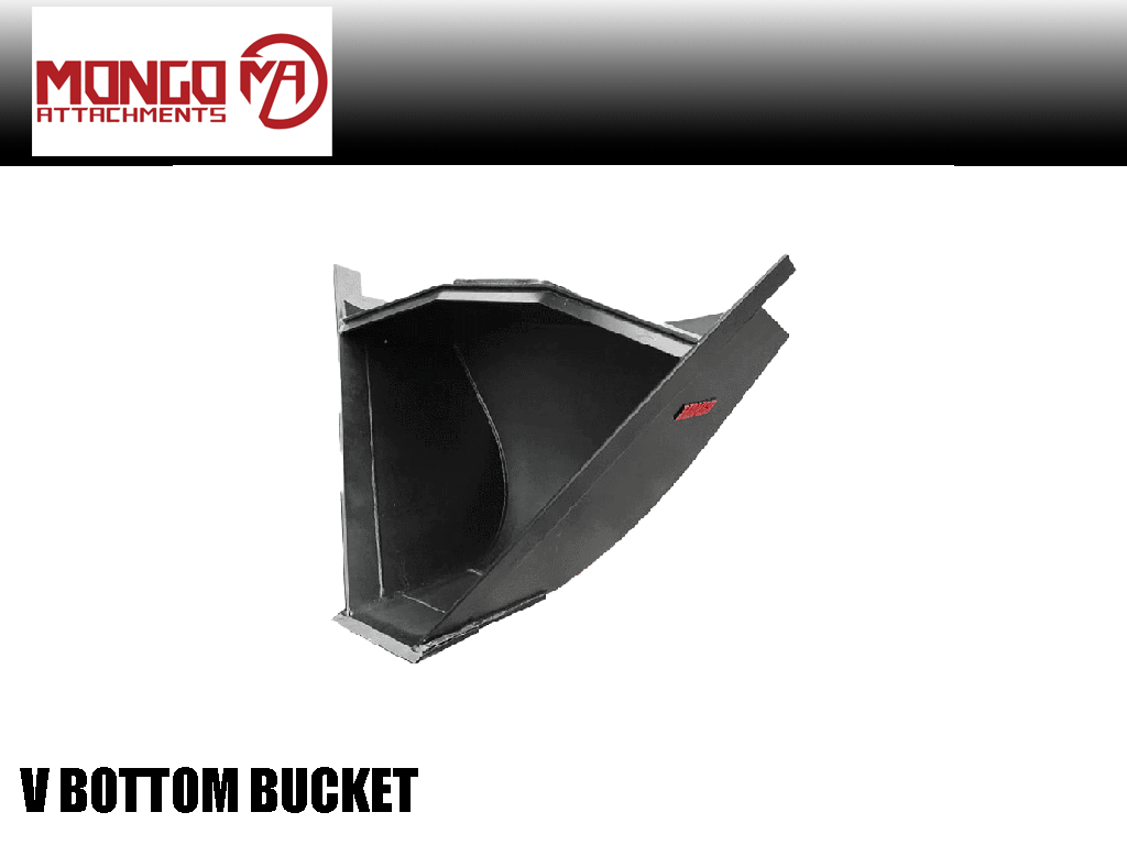 Mongo Attachments Power v bottom bucket for excavators