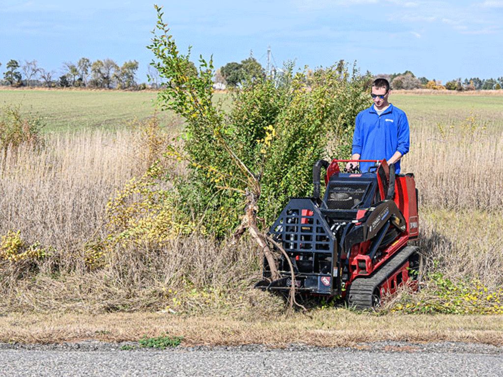 VIRNIG V20 Digging Tree Puller for mini loader