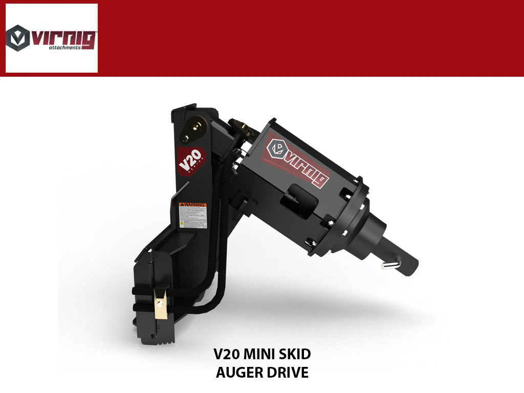 VIRNIG V20 MINI SKID AUGER DRIVE
