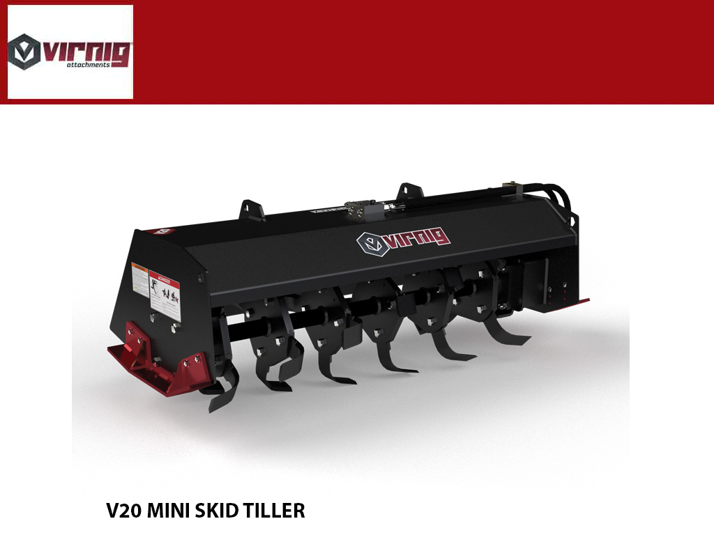 VIRNIG V20 MINI SKID TILLER