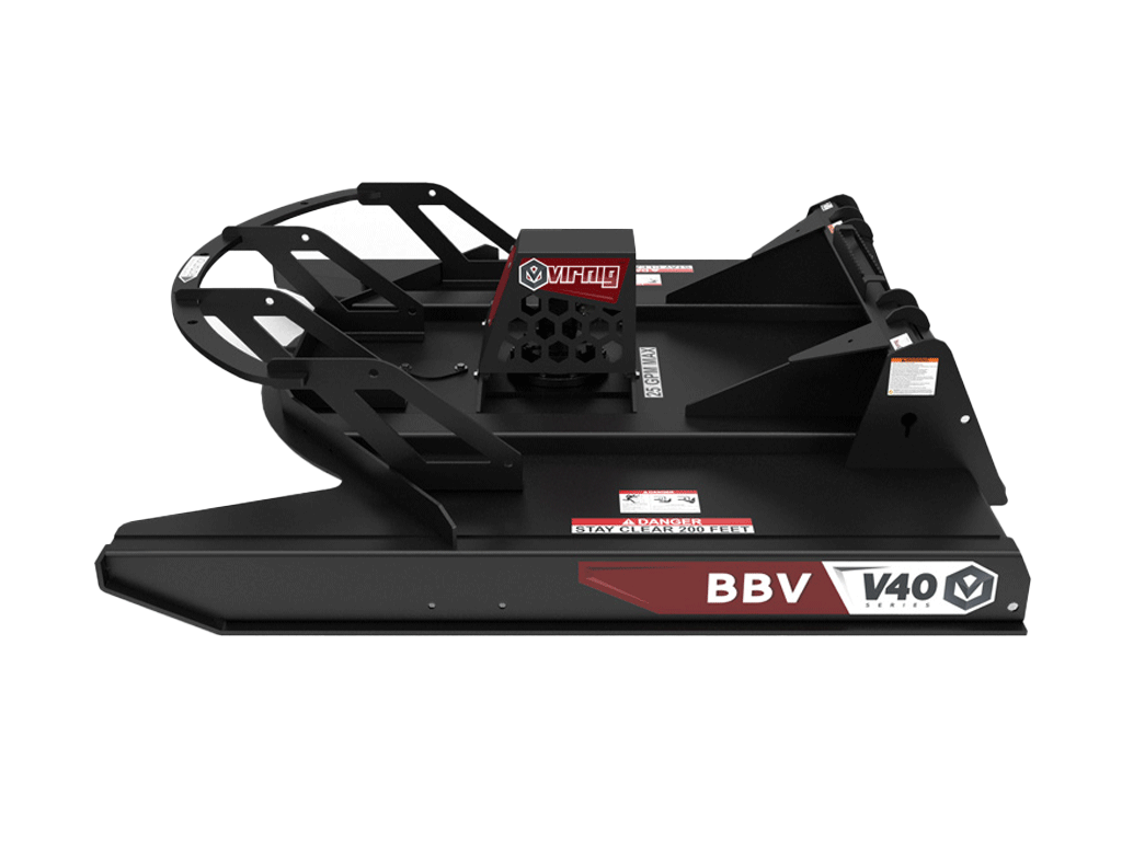 Desbrozadora rotativa Virnig V40 Plataforma frontal abierta - Flujo estándar (SSL)(CTL)