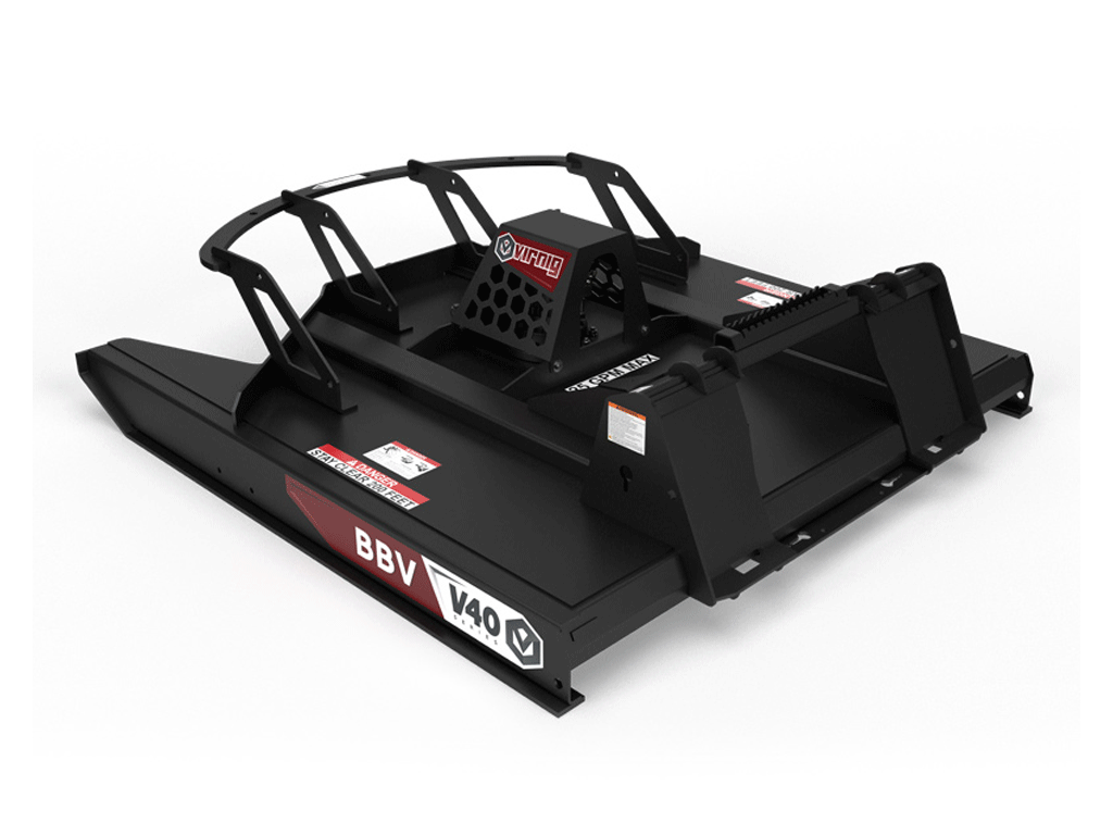 Desbrozadora rotativa Virnig V40 Plataforma frontal abierta - Flujo estándar (SSL)(CTL)
