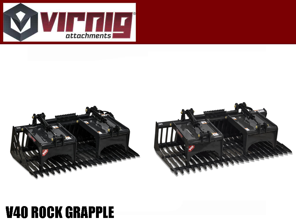 Garfio para rocas esqueleto Virnig V40 (SSL) (CTL)
