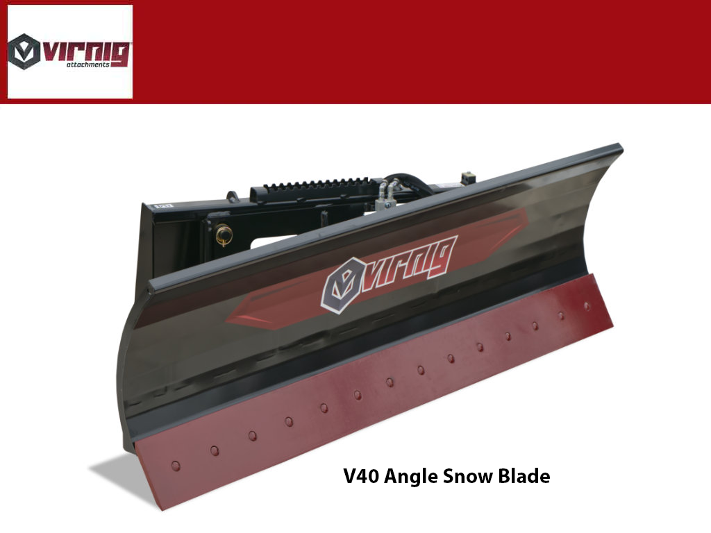 Virnig V40 Angle Snow Blade (SSL)(CTL)(TRK)
