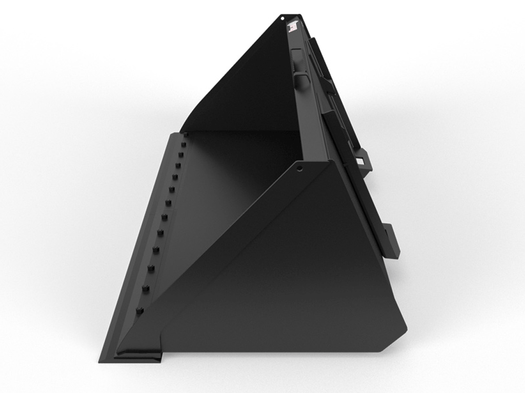 Virnig V40 Snow and Light Material Bucket for skid steer loader