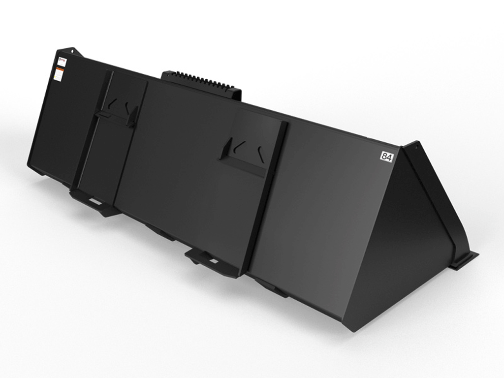 Virnig V40 Snow and Light Material Bucket for skid steer loader