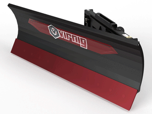 Virnig V40 Angle Snow Blade for machines with universal skid steer mount