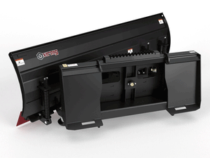 Virnig V40 Angle Snow Blade for machines with universal skid steer mount