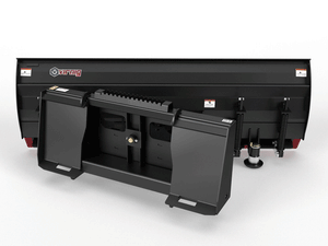 Virnig V40 Angle Snow Blade for machines with universal skid steer mount