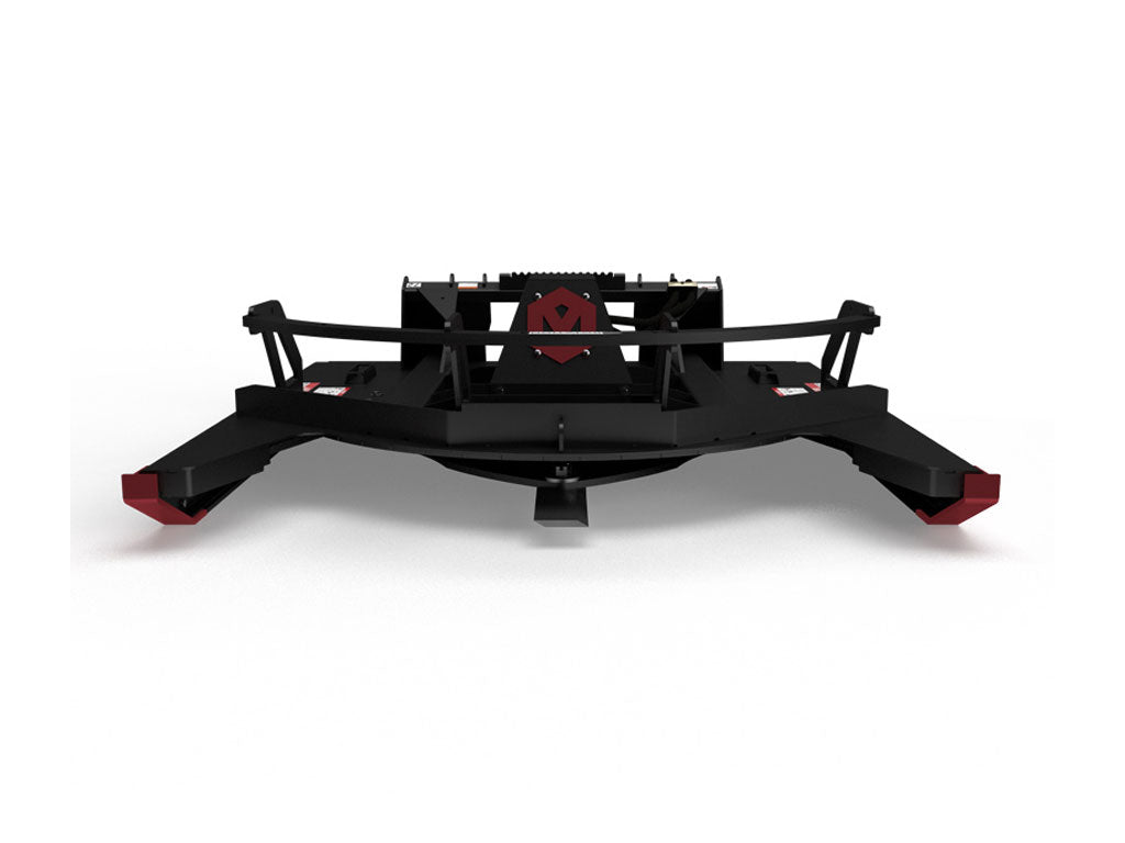 Desbrozadora rotativa Virnig V50 con cubierta frontal abierta