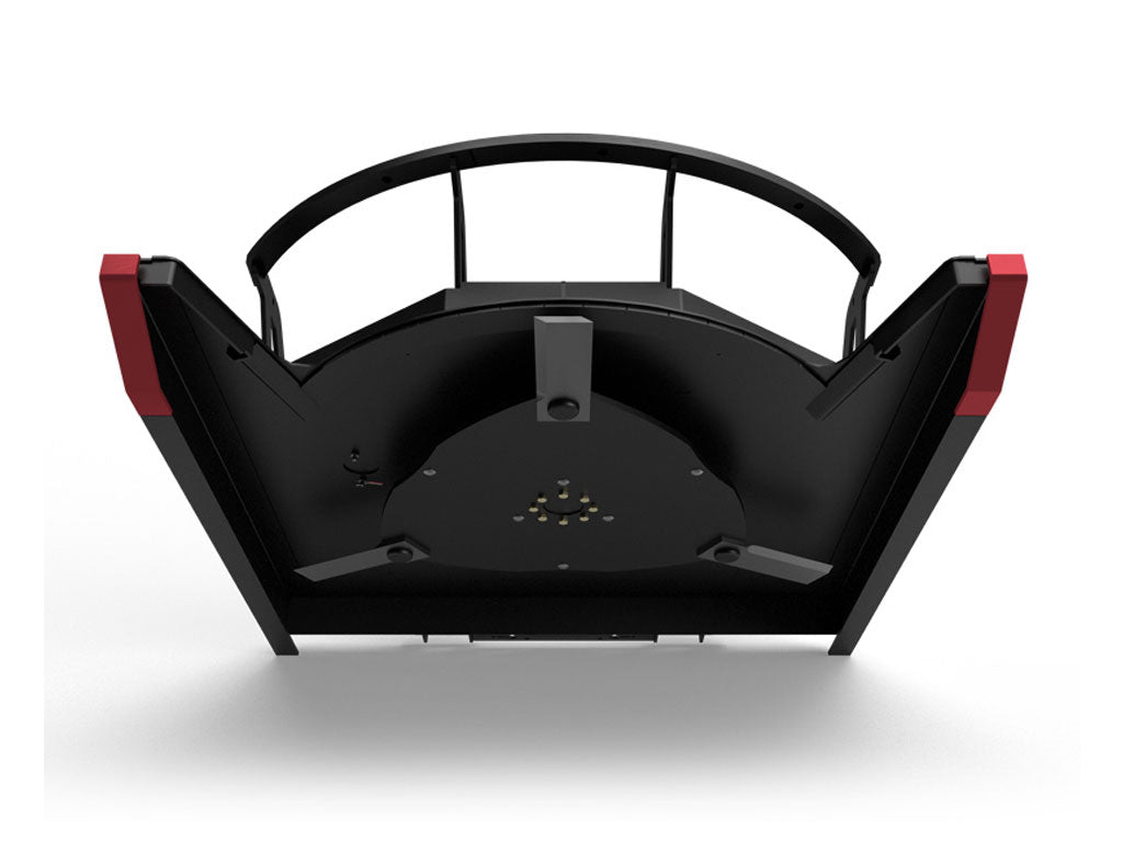 Desbrozadora rotativa Virnig V50 con cubierta frontal abierta