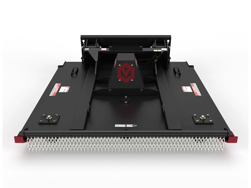 Virnig V50 Rotary Brush Cutter with Floating Deck for skid steers