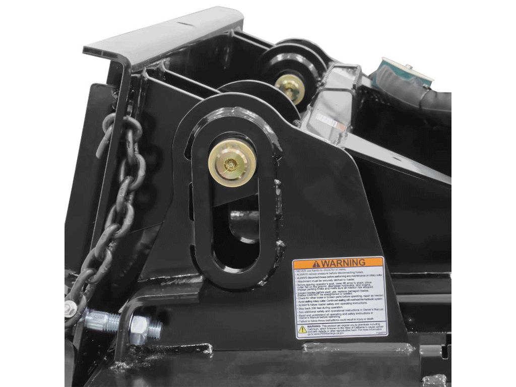 Virnig V50 Rotary Brush Cutter with Floating Deck for skid steers