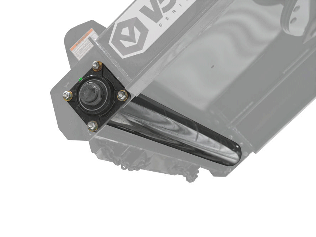 Virnig V50 Rotary Brush Cutter with Floating Deck for skid steers