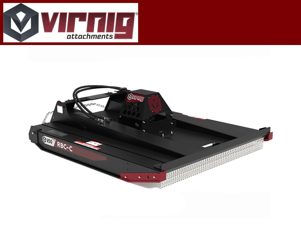VIRNIG V50 Closed Front Rotary Brush Cutter