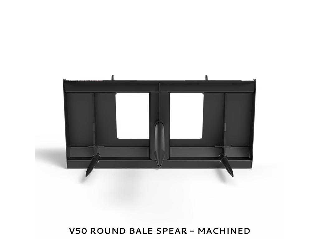 VIRNIG Bale Spears for skid steer loaders