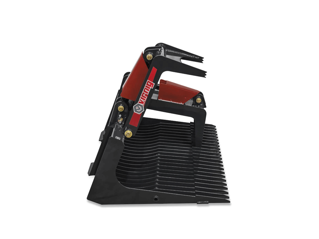 Virnig V50 Skeleton Rock Grapple for skid steer