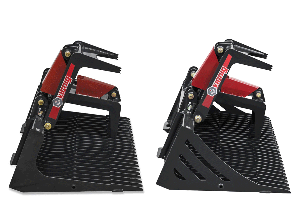 Virnig V50 Skeleton Rock Grapple for skid steer