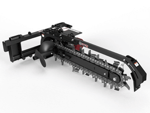 VIRNIG V60 zanjadora para minicargadora