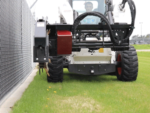 VIRNIG V60 zanjadora para minicargadora