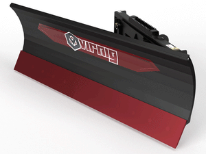 Virnig V50 Angle Snow Blade for machines with universal skid steer mount